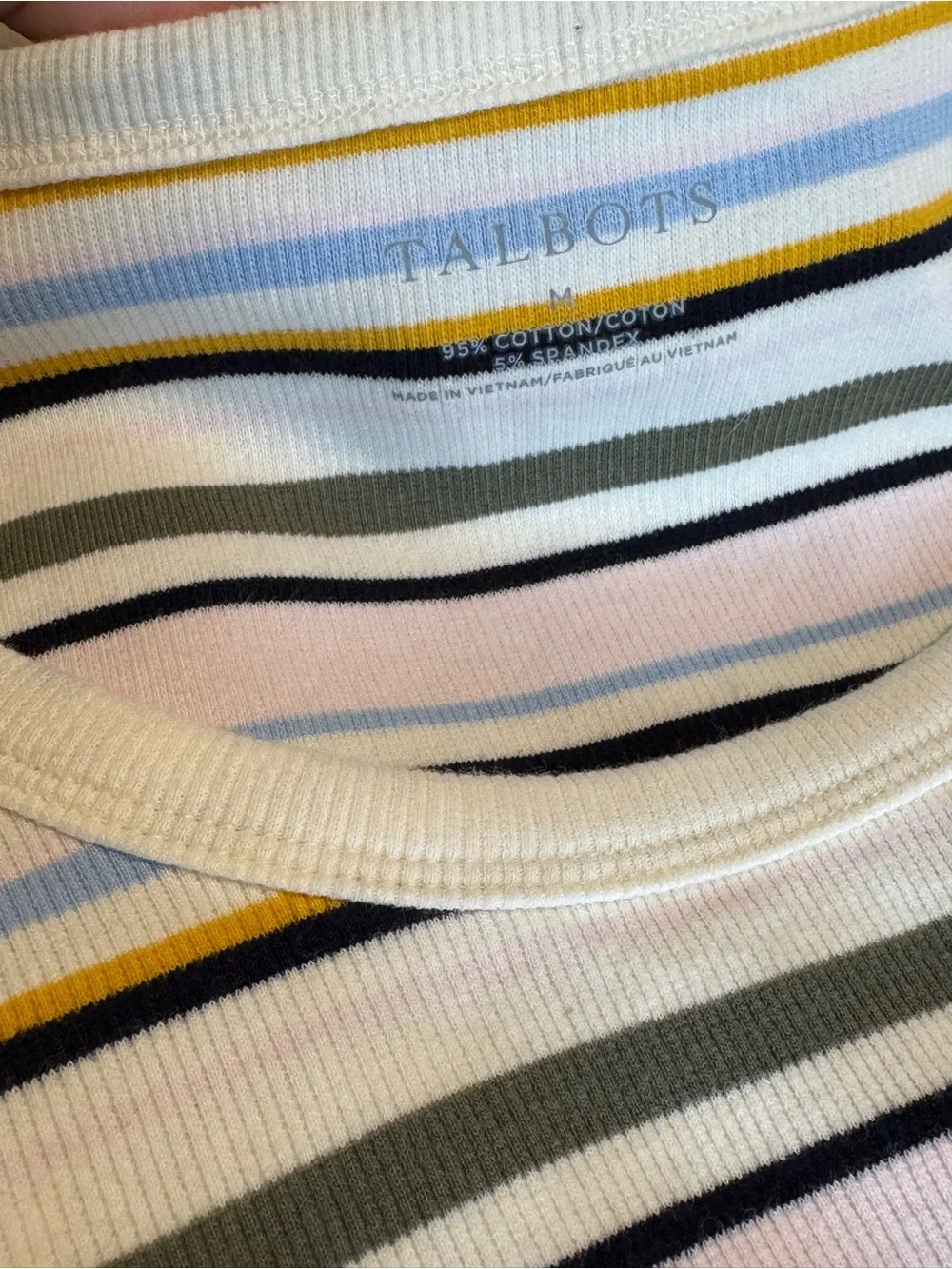 Talbots classic ribbed